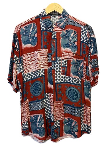 Vintage camicia mezza - camicia, manica