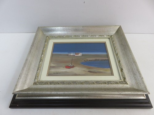 Vecchio quadro dipinto - quadro, in