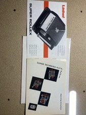 Manuale Linhof Super Technika e manuale dorso Super Rollex 6x9