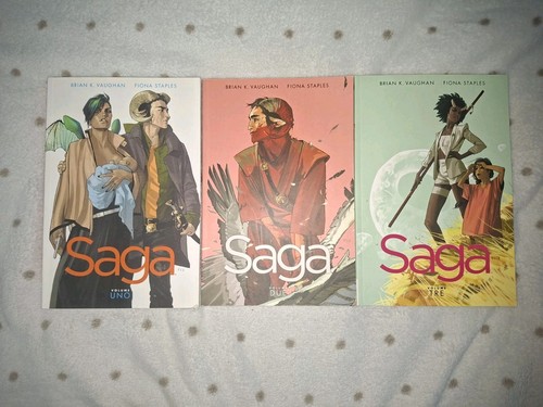 Saga vol vaughan - saga, 1–3