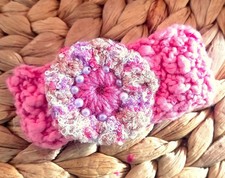 bracciale all'uncinetto fatto a mano, arte, artigianato, bracciale artigianale, uncinetto, regalo, bracciale