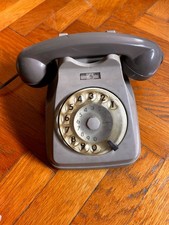 TELEFONO A ROTELLA GRIGIO SIP VINTAGE ANNI '60-‘70