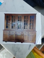 Vetrina In Castagno Massello