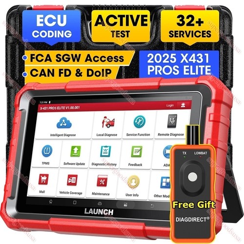 Launch x431 pros elite - v, +