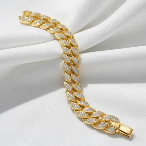 Bracciale donna maglia cubana