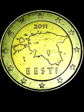 Euro couleur estonie 2011 - couleur,