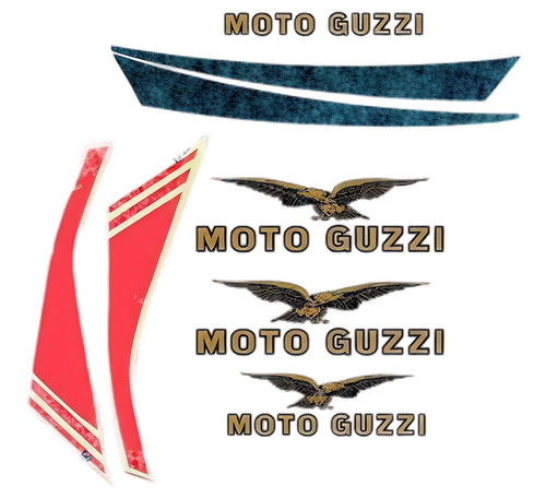 Kit decorazioni moto guzzi - decorazioni,