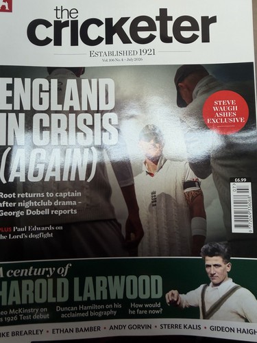 The cricketer magazine - cricketer, july