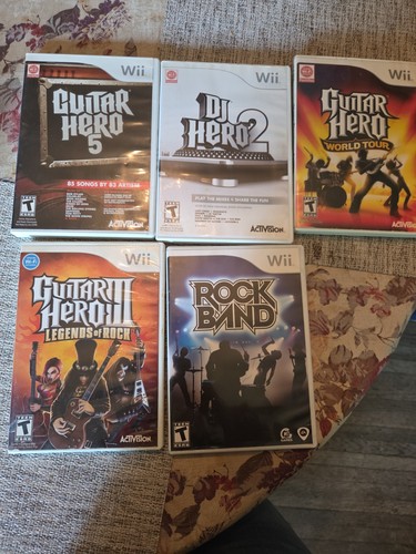 Giochi guitar hero e - hero,, dj