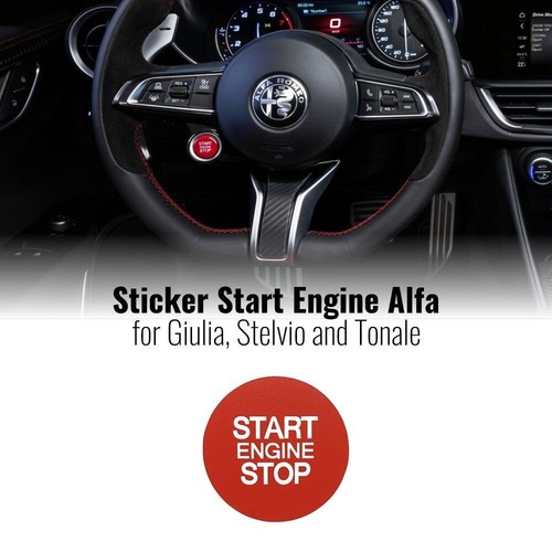 Adesivi start engine - adesivi,