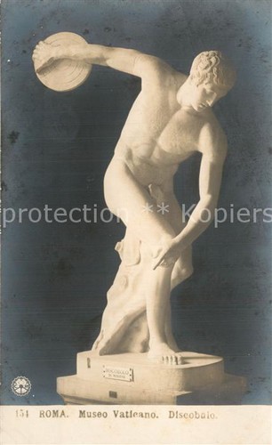 Sculture discobolo roma museo - discobolo,