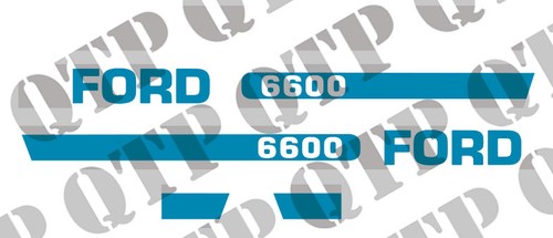 Kit segnaletica ford 6600 - kit,