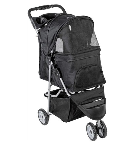 Vivo passeggino nero ruote - passeggino,