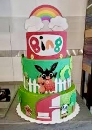 Torta scenografica bing - scenografica,