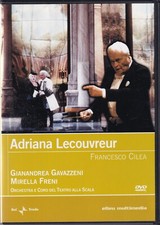 ADRIANA LECOUVREUR DVD Francesco Cilea Gianandrea Gavezzeni Teatro Scala M09551