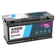 Exide ek1060 batteria agm - exide,