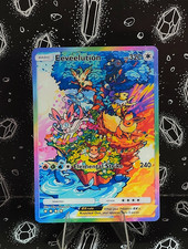 Eeveelution - Umbreon, Espeon | Illustrazione Stars Holo Raro Pokemon TCG Personalizzato