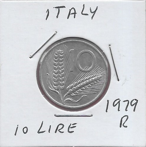 Italia lire 1979r - lire, aratro