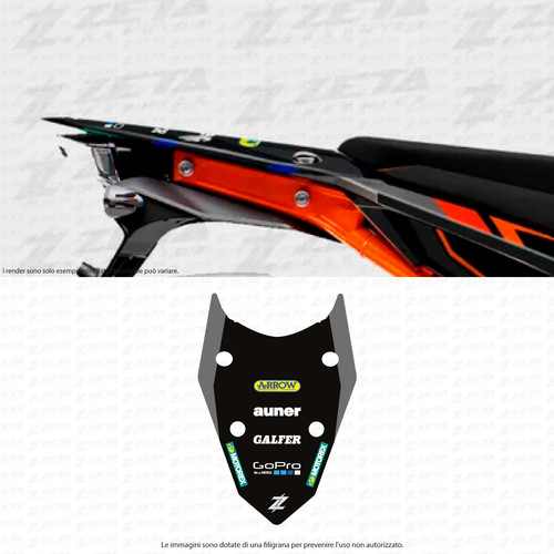 Set grafiche coda per - , ktm