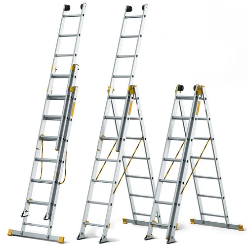 Scala tripla rampe - tripla, 9+9+9