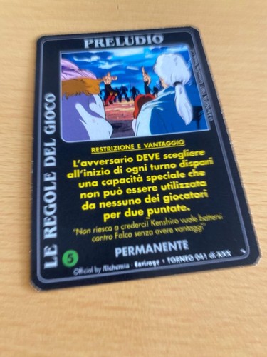 Carte ken guerriero - carte,