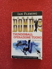 Bib9 Libro James Bond 007 Thunderball Operazione tuono Jan Fleming Ed. Tea Uf8