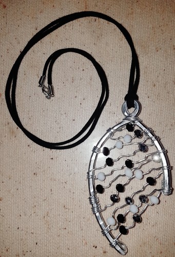 Collana lunga wire - , handmade