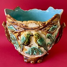 Cache-pot ancien en faience