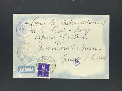 Italia lettera posta aerea