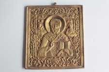 Icona bronzo San Nicola il