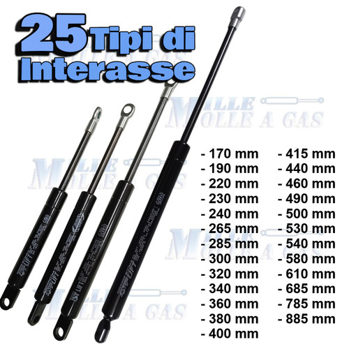 Pistone gas molla per - pistone, a