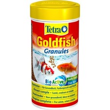 Mangime in Granuli Tetra GoldFish Granules Per Pesci Rossi d'Acqua Fredda