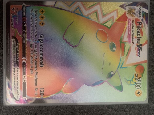 Carta pokemon pikachu vmax