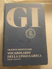 GI vocabolario della lingua Greca Dizionario GRECO 3 Edizione