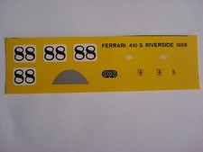 decals KIT 1/43 FERRARI 410S
