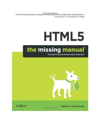 Html5 the missing manual - html5:,