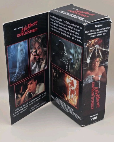 Nightmare elm street vhs - nightmare,
