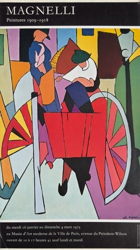 Alberto magnelli poster - alberto,