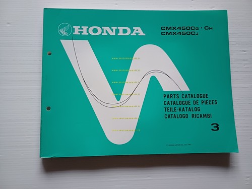 Honda cmx 450 rebel 1987 - cmx, 1987-88