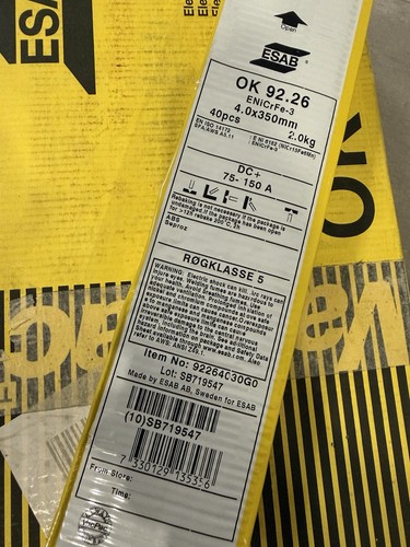 Elettrodi saldatura esab - esab, ok