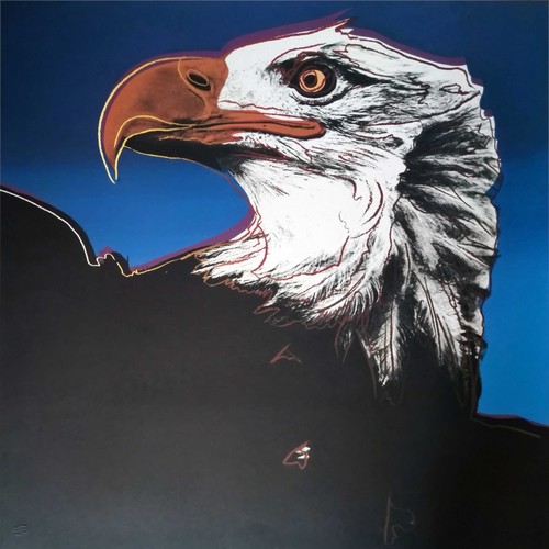 Andy warhol bald eagle - warhol,
