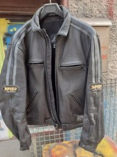 Giacchetto e pantalone pelle Spidi, tg. 52, vendo per inutilizzo