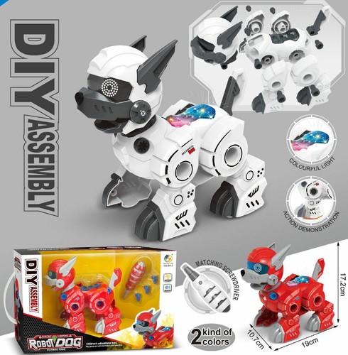 Cane robot con luci - x,