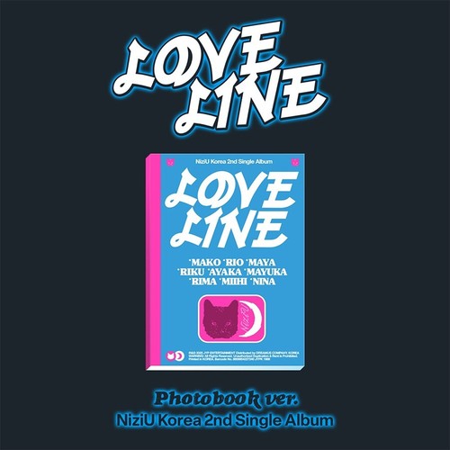 Niziu love line album - line, 2°