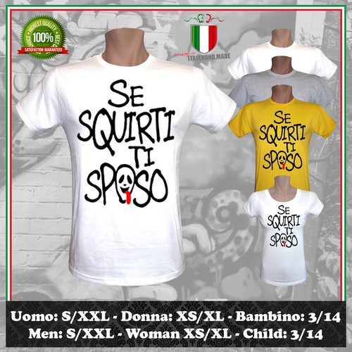 Shirt squirti ti - t-shirt, sposo