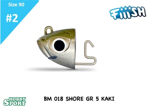 Black minnow fiiish size - black, 2bm