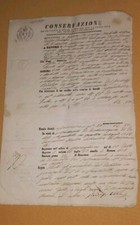 1860 REGNO DELLE DUE SICILIE CONSERVAZIONE DEL PRINCIPATO ULTERIORE MANOSCRITTO