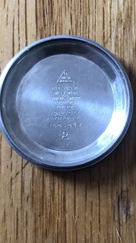 Raro fondello per orologio