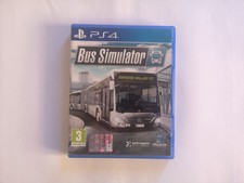 BUS SIMULATOR PS4 PAL UK CON ITA GIOCO ITALIANO OTTIME CONDIZIONI SIMULATORE 