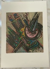 STAMPA UMBERTO MASTROIANNI Tav. 35 Il notturno delle Parche - Ed. Seat 1974